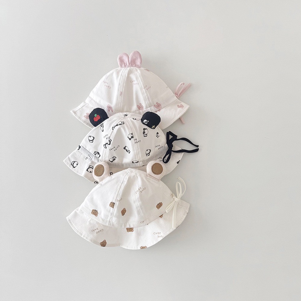 可愛動物漁夫帽