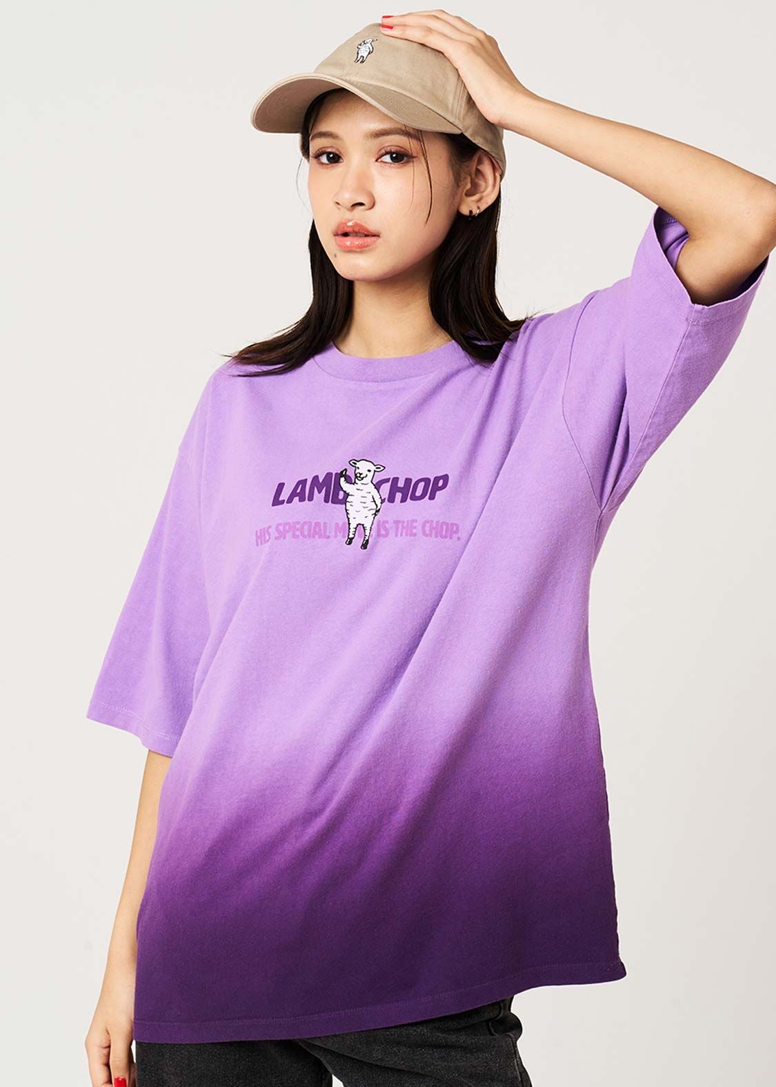 日本預訂 graniph GH Lamb chops | Gradient T-shirt