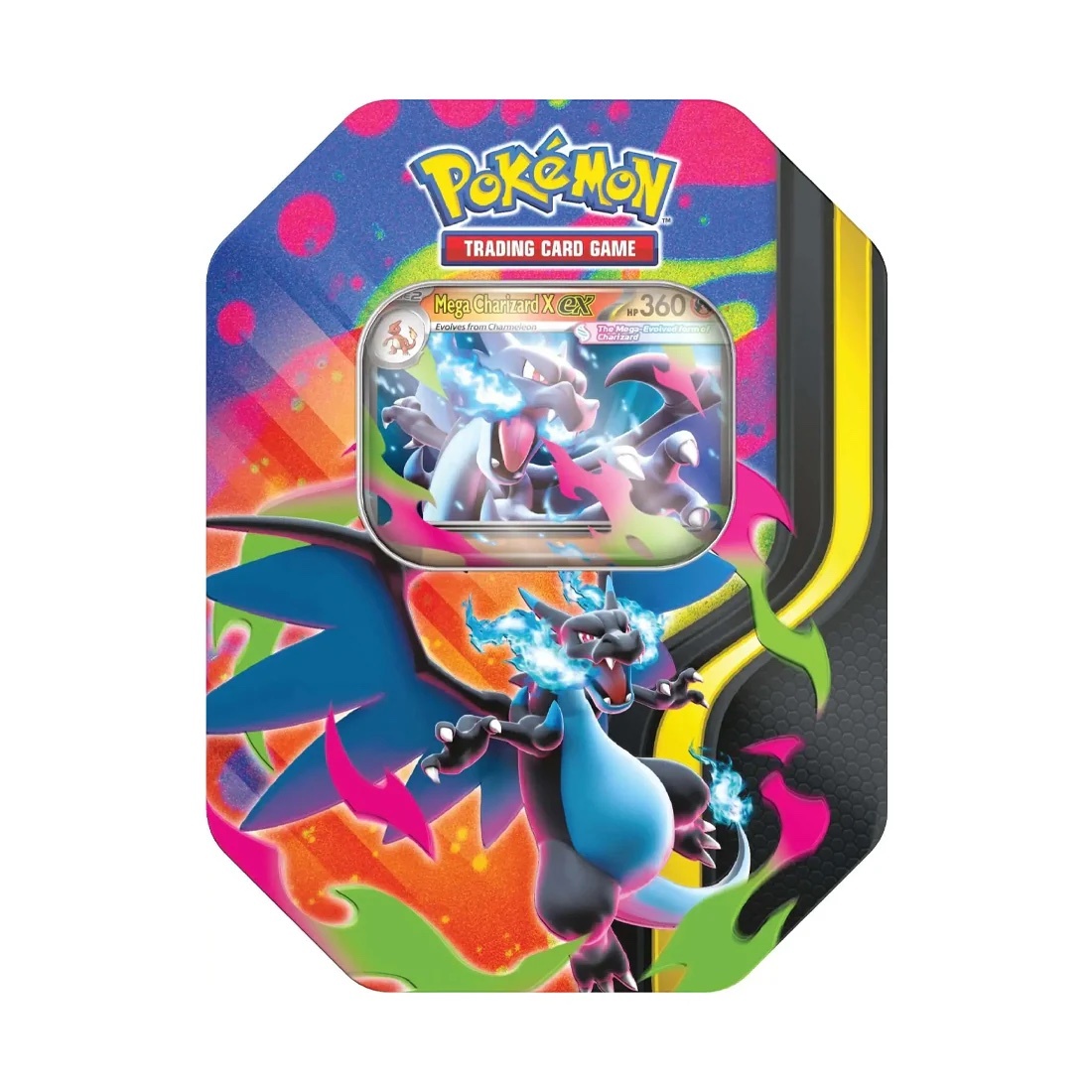 【美版】Pokemon Trading Card Game - Mega Charizard Tin box [Y]