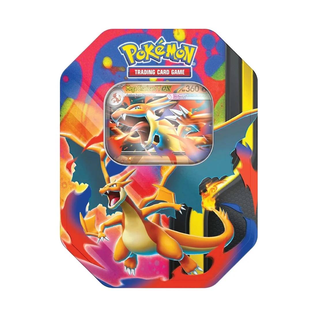 【美版】Pokemon Trading Card Game - Mega Charizard Tin box [Y]