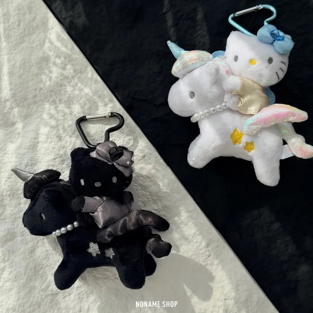 SANRIO 三麗鷗 HELLO KITTY 凱蒂貓 KITTY貓 日本限定 獨角獸 飛馬 吊飾 鑰匙圈 兩色