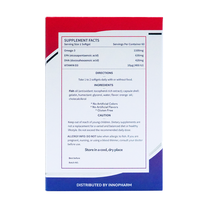 Innopharm - 95%高濃度魚油 (60粒)