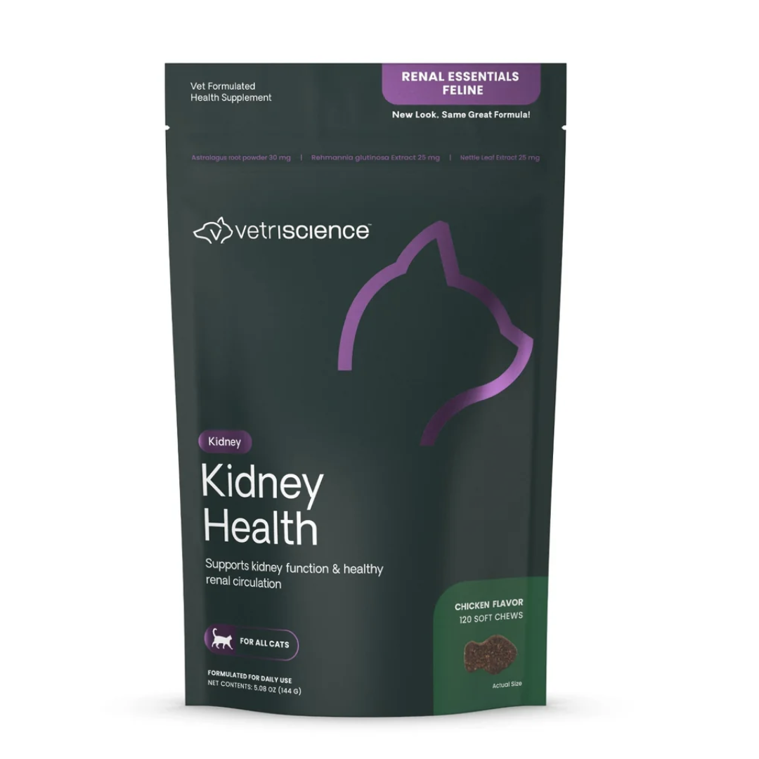 VetriScience -貓用腎臟補充咀嚼片 120片
