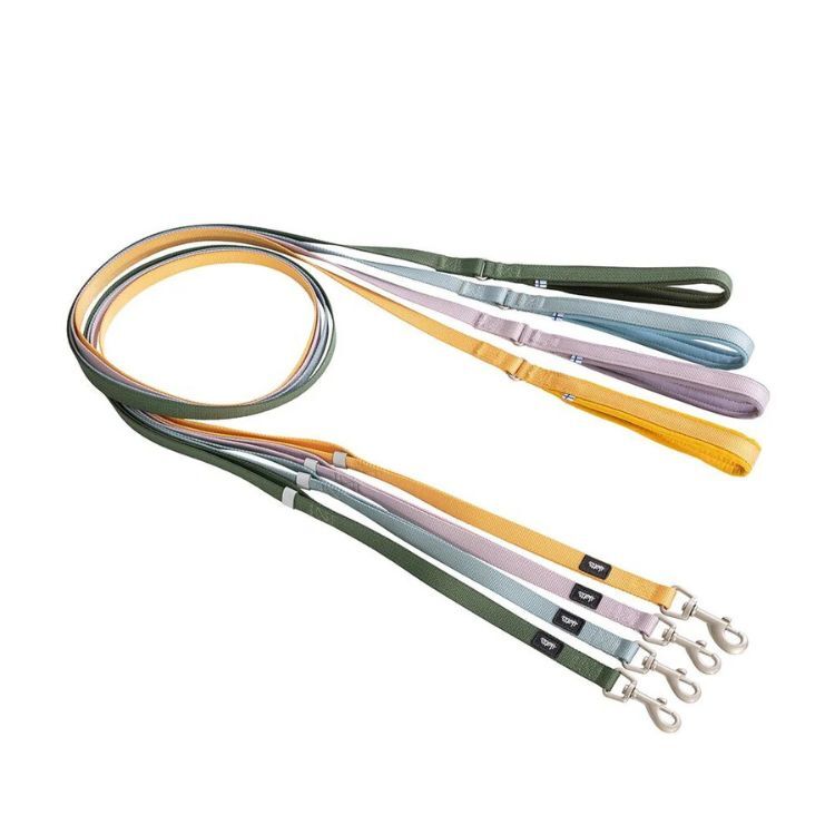 芬蘭 Hurtta -Seeker輕量雙把手牽繩(4色）