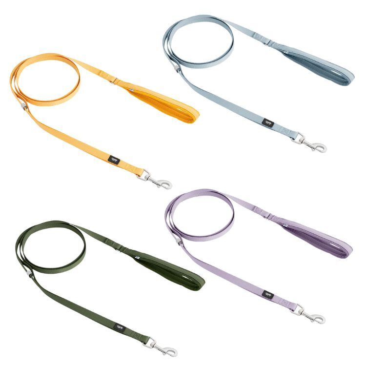 芬蘭 Hurtta -Seeker輕量雙把手牽繩(4色）