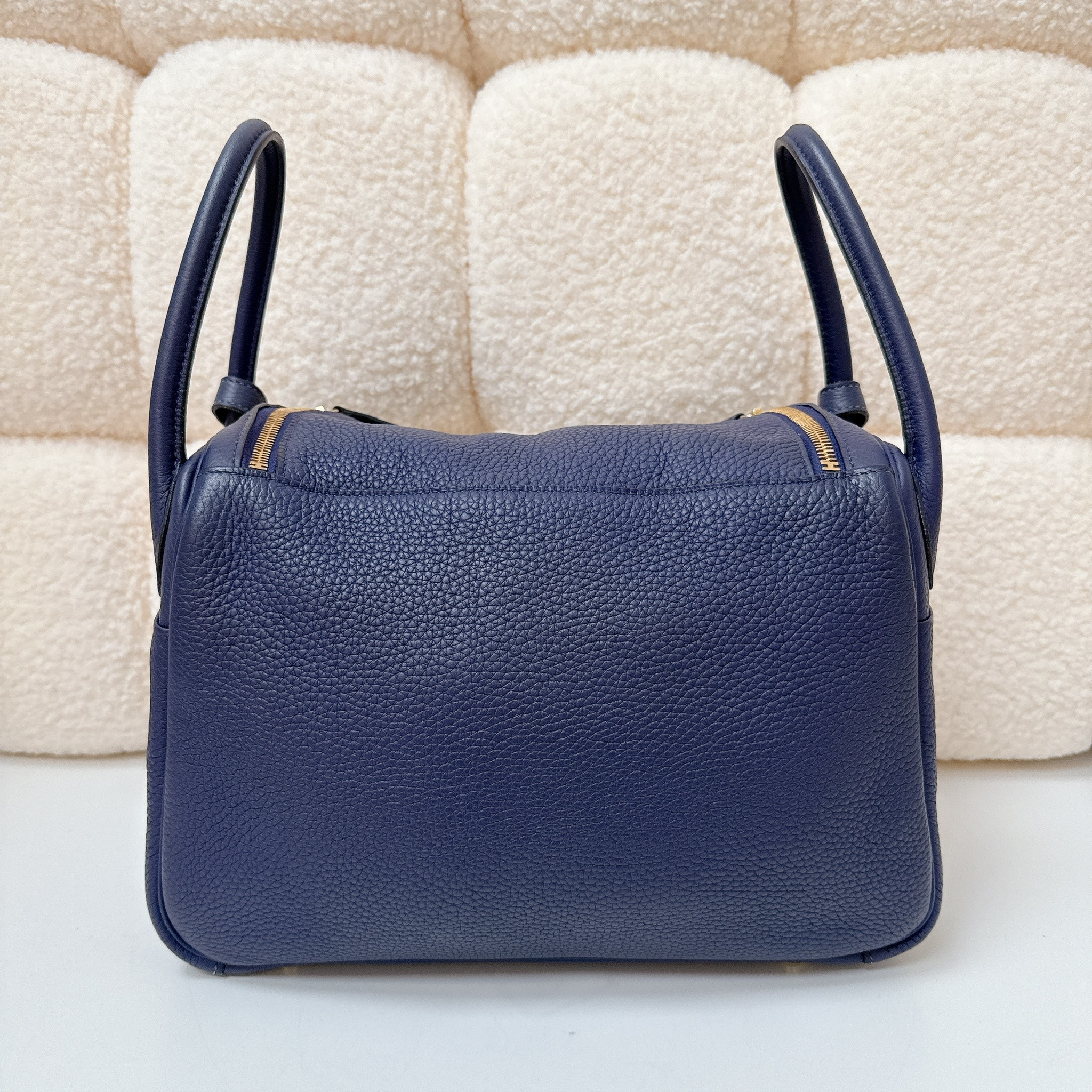 Hermes Lindy 30 - Bleu Nuit / Ghw