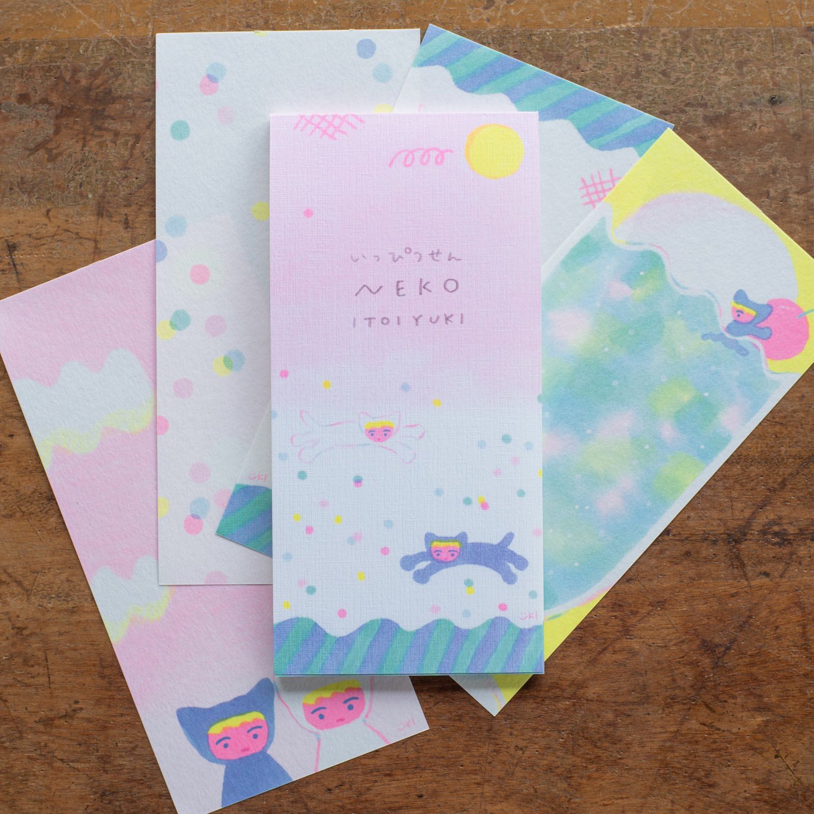 cozyca products｜Itoi Yuki・一筆箋「NEKO」表現社 JAPAN