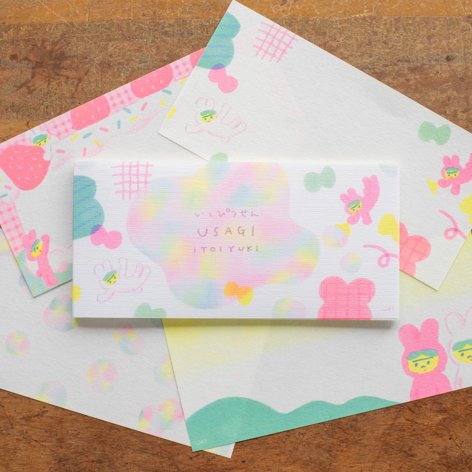 cozyca products｜Itoi Yuki・一筆箋「USAGI」表現社 JAPAN