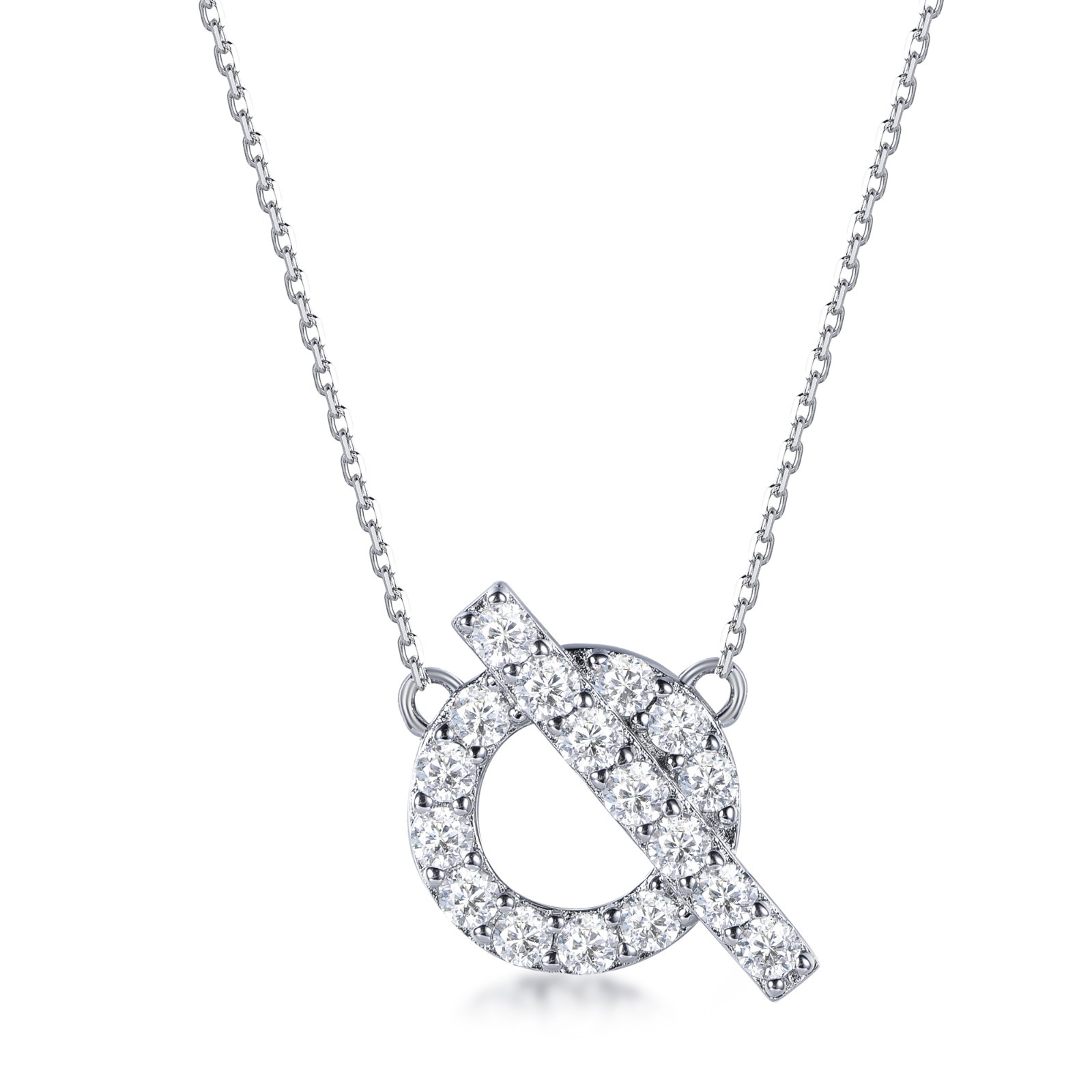 VX422 K1 N2872 Q SHAPE  Necklace (莫桑)