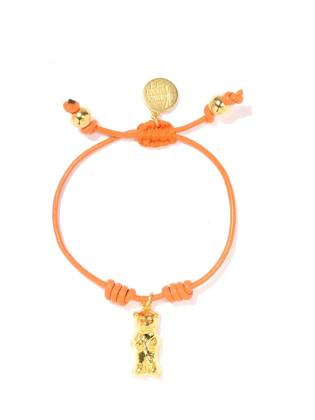 GUMMY BEAR LEATHER BRACELET｜Venessa Arizaga