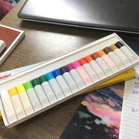 Pentel 18色水彩 HTP-18
