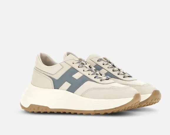 1LN0308-017 [HOGAN] Sneakers Hogan Hi-Fi Light Blue Ivory (SS26) #HXW6690FR30-UAI-0RVJ (S-BR-E)