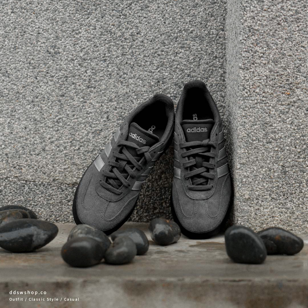 "代購" Adidas Barreda 深灰麂皮 復古灰德訓鞋 男女鞋 KH6999