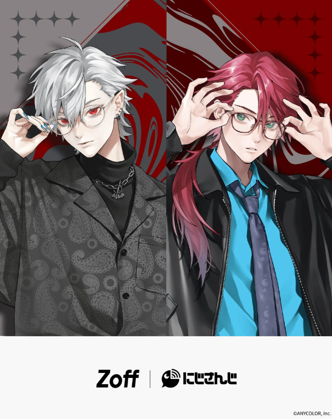 [代購][預訂] 彩虹社 ZOFF 合作 葛葉 ＆ ローレン・イロアス