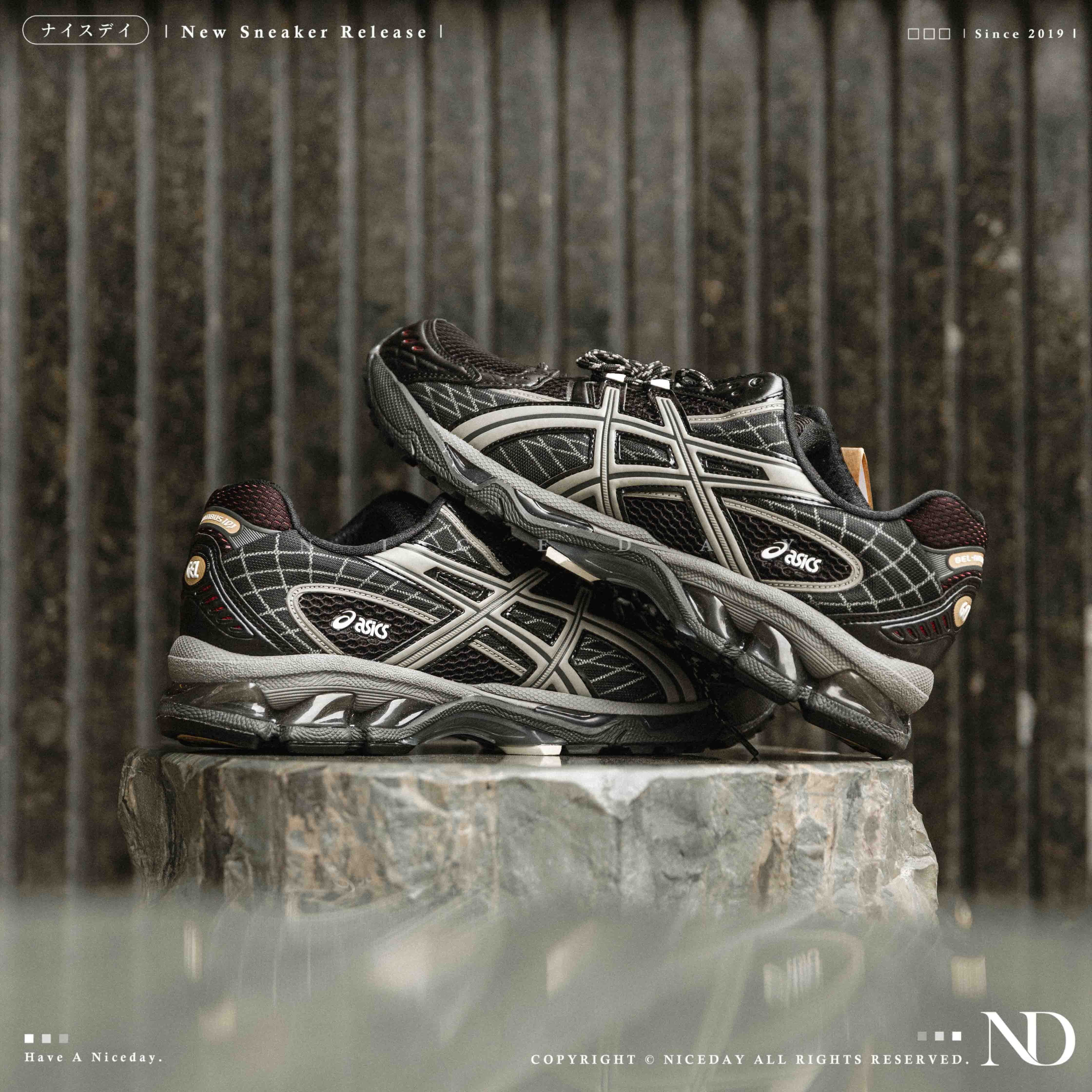 NICEDAY 代購 Asics Gel-Nimbus 10.1 CNY 馬年 限定 黑銀 銀黑 未來 復古 1203A543-005