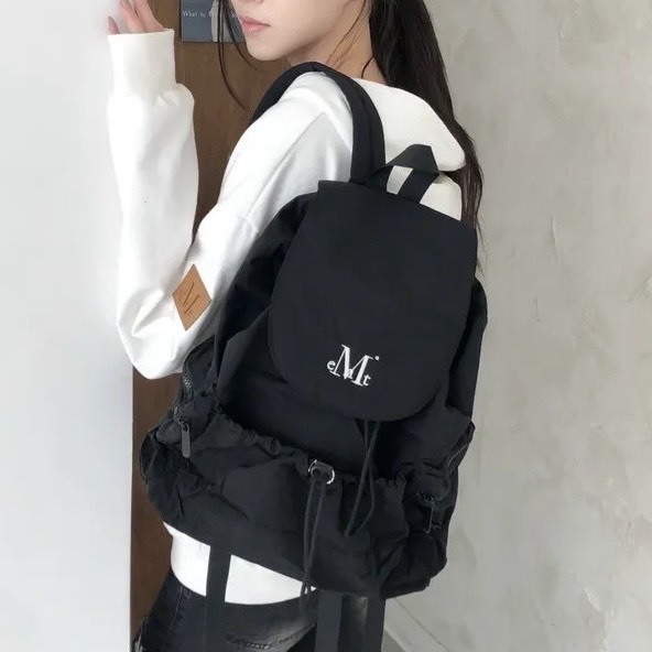 （預購）韓國 MUCENT 尼龍後背包 雙肩包