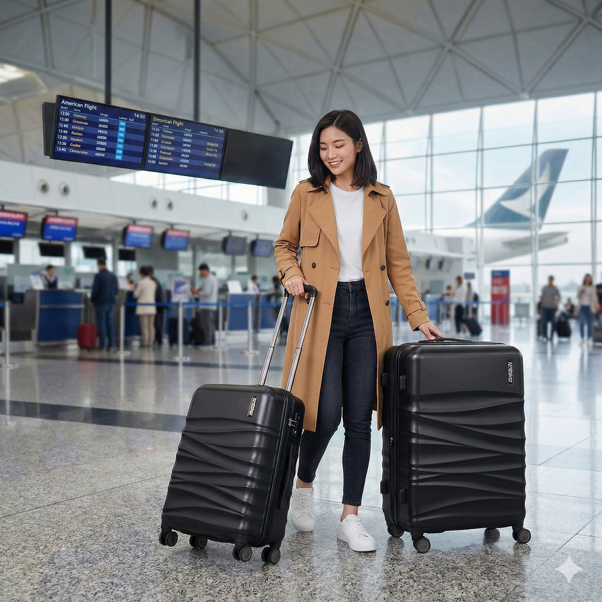 【現貨】American Tourister G081308 行李箱2個裝20+24吋（瑕疵貨品）