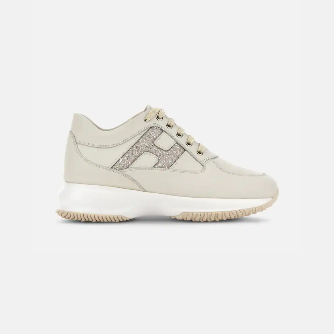 1LN0308-002 [HOGAN] Sneakers Hogan Interactive Ivory (SS26) #HXW00N0S360-UWP-0CAS (S-BR-E)