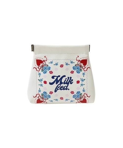 MILKFED. / FLOWER PATTERN SPRING POUCH