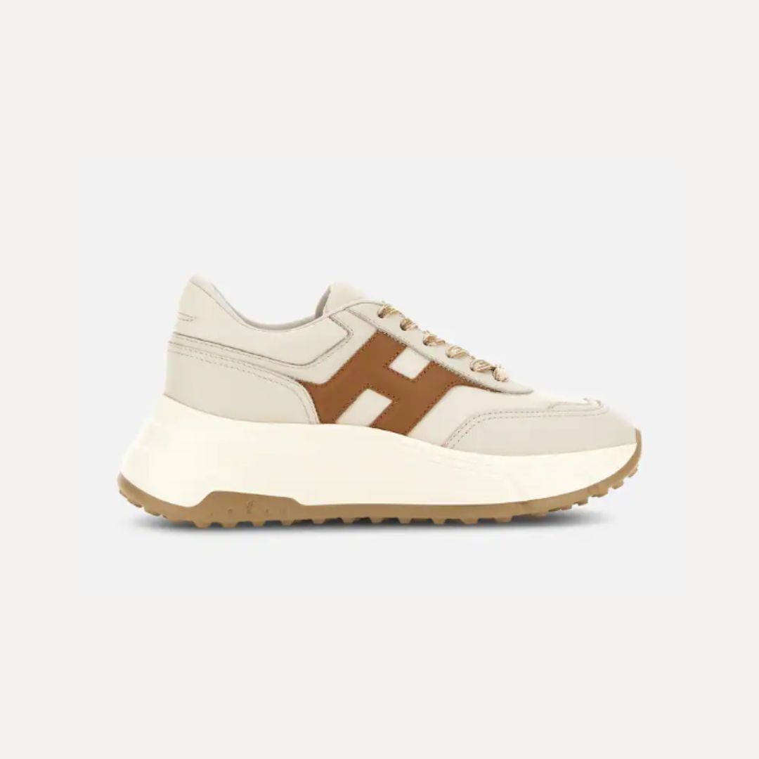 1LN0308-016 [HOGAN] Sneakers Hogan Hi-Fi Ivory Beige (SS26) #HXW6690FR30-UAI-0RVK (S-BR-E)