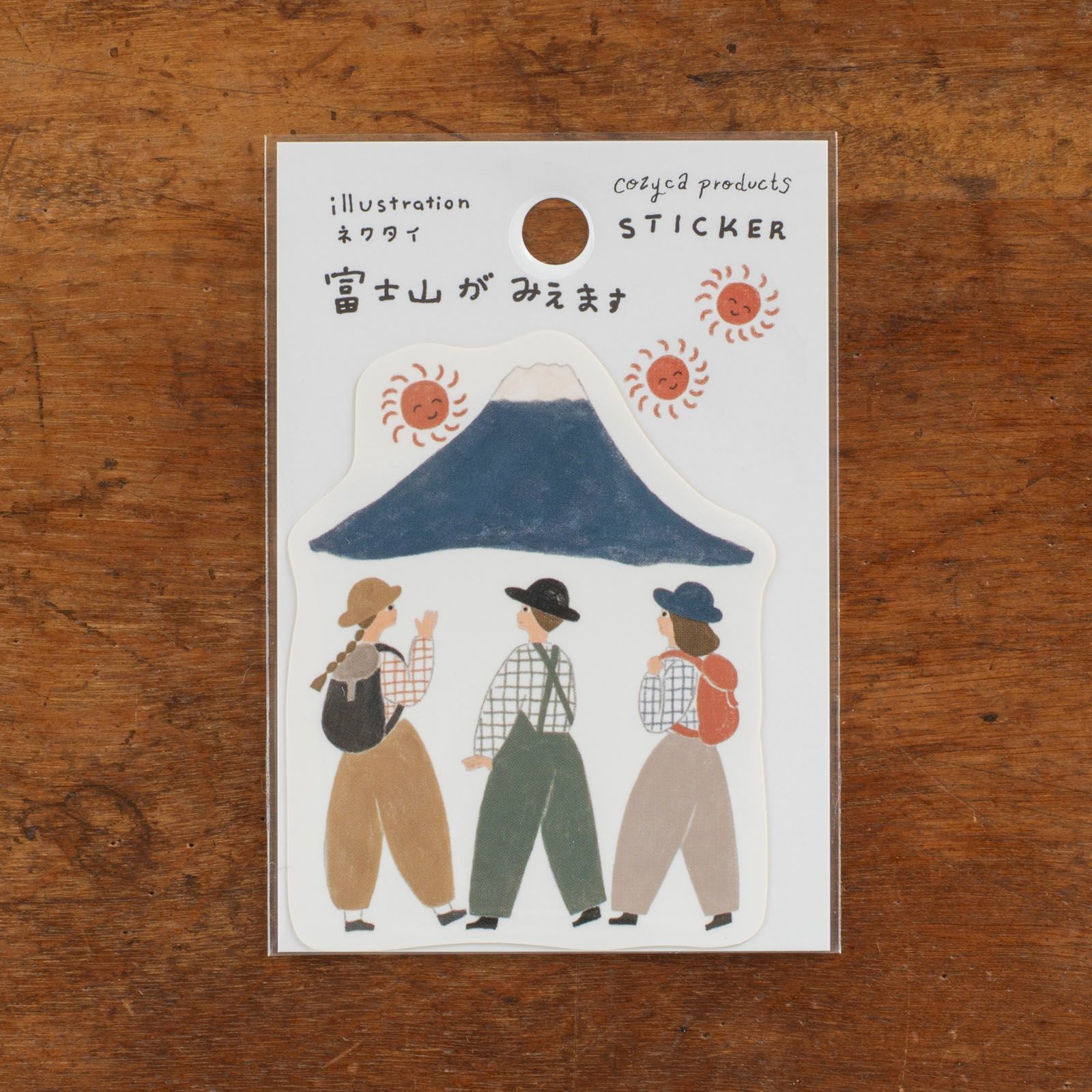 cozyca products｜ネクタイ・防水貼紙「看得到富士山」表現社 JAPAN
