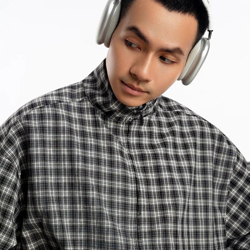 <快速出貨>PUSH PUSH PP Gingham Zip Jacket 格紋 短版外套