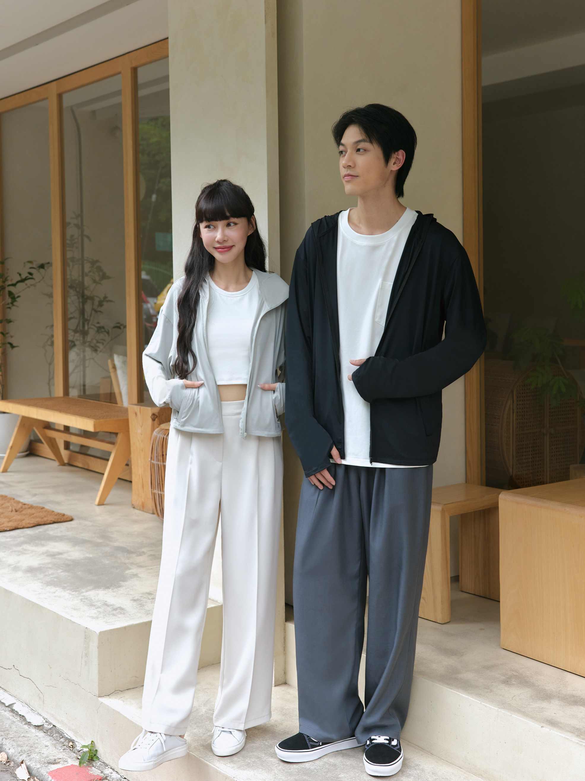 自訂 全方位抗曬冰涼外套-小涼包