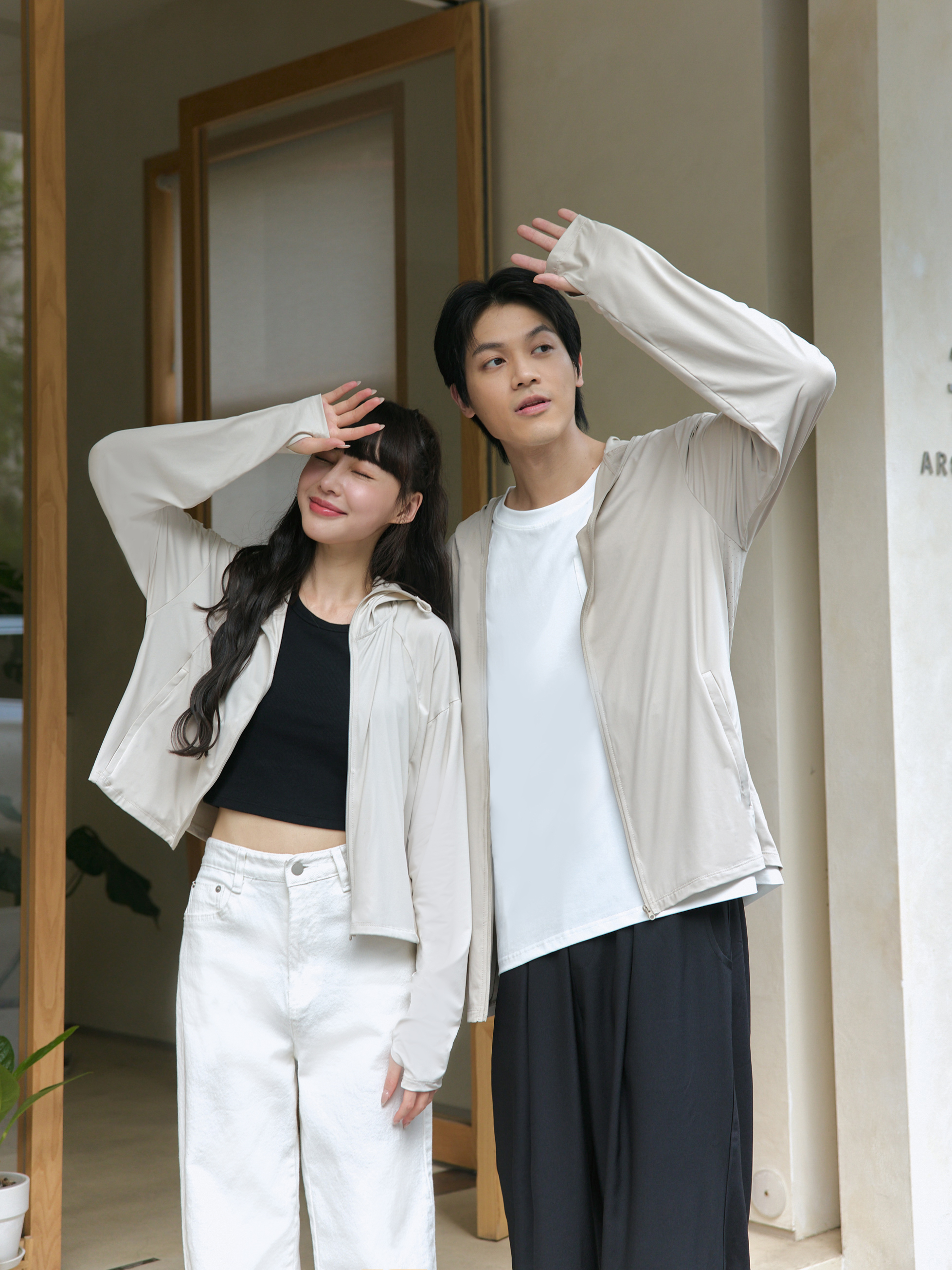 自訂 全方位抗曬冰涼外套-小涼包