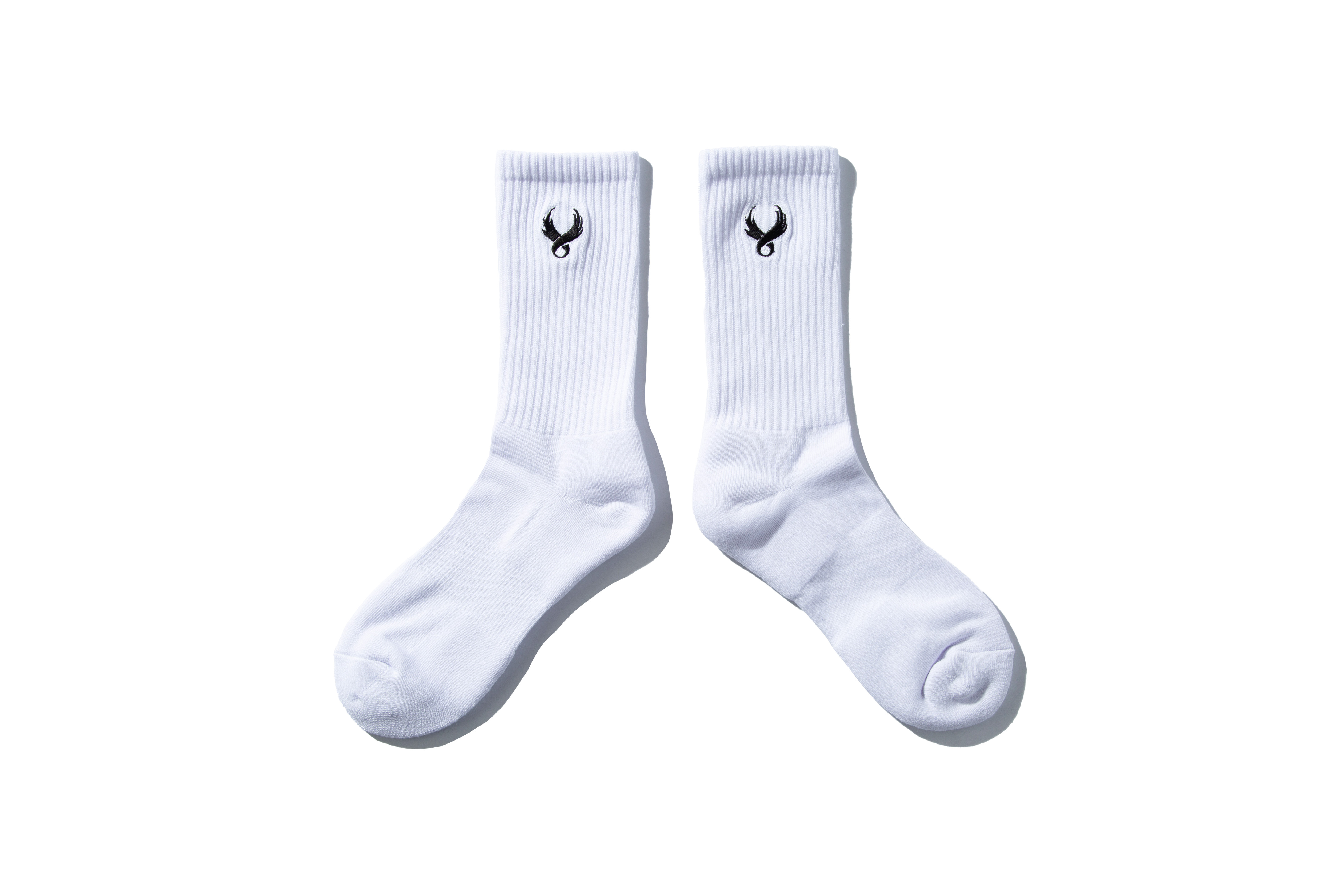 REMIX "WING LOGO Socks" (White)