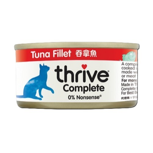 Thrive 脆樂芙 貓咪主食罐頭 吞拿魚 75G