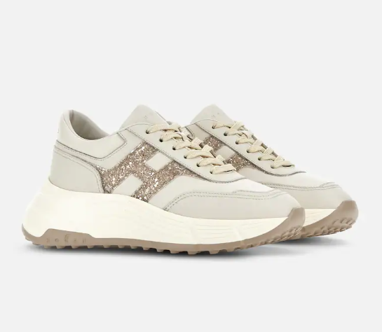 1LN0308-015 [HOGAN] Sneakers Hogan Hi-Fi Ivory (SS26) #HXW6690FR30-UWW-0CAS (S-BR-E)