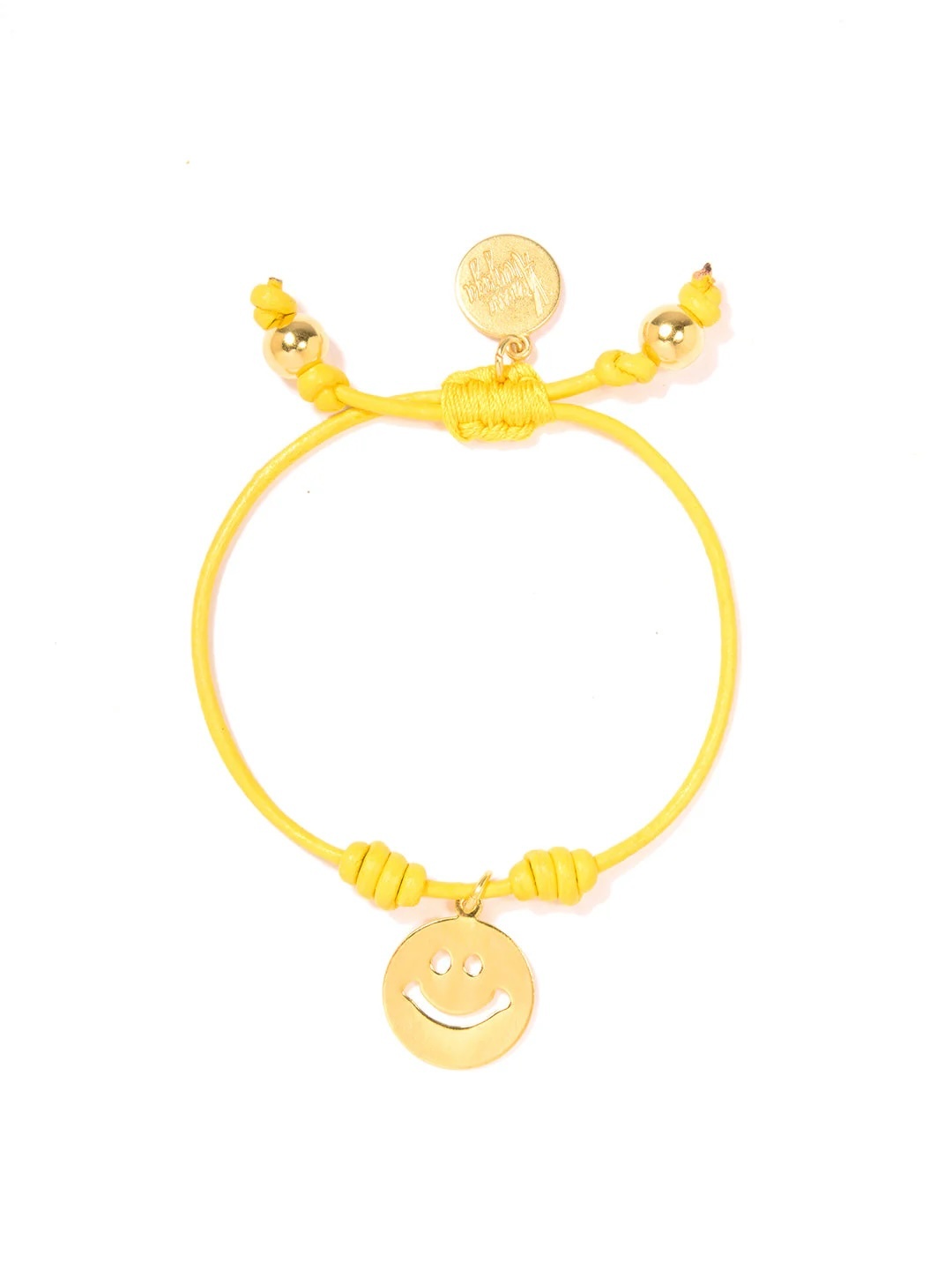 SMILE LEATHER BRACELET｜Venessa Arizaga