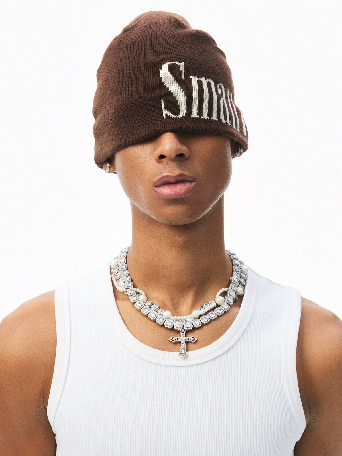 STK SmallTownKid 基礎字體Logo 無簷冷帽