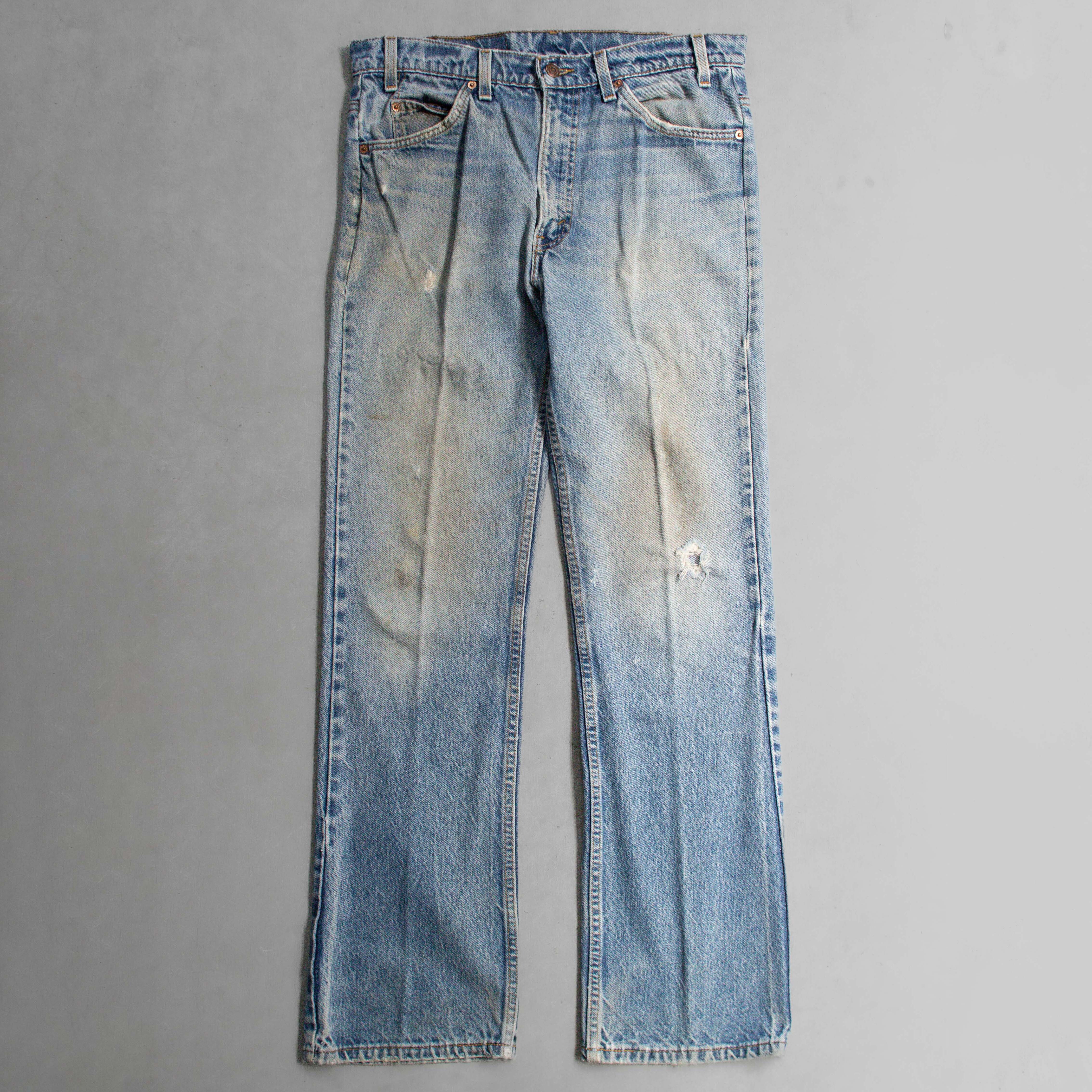 VINTAGE LEVIS 517 DENIM PANTS 美國製 靴型 喇叭 牛仔 丹寧 長褲 G