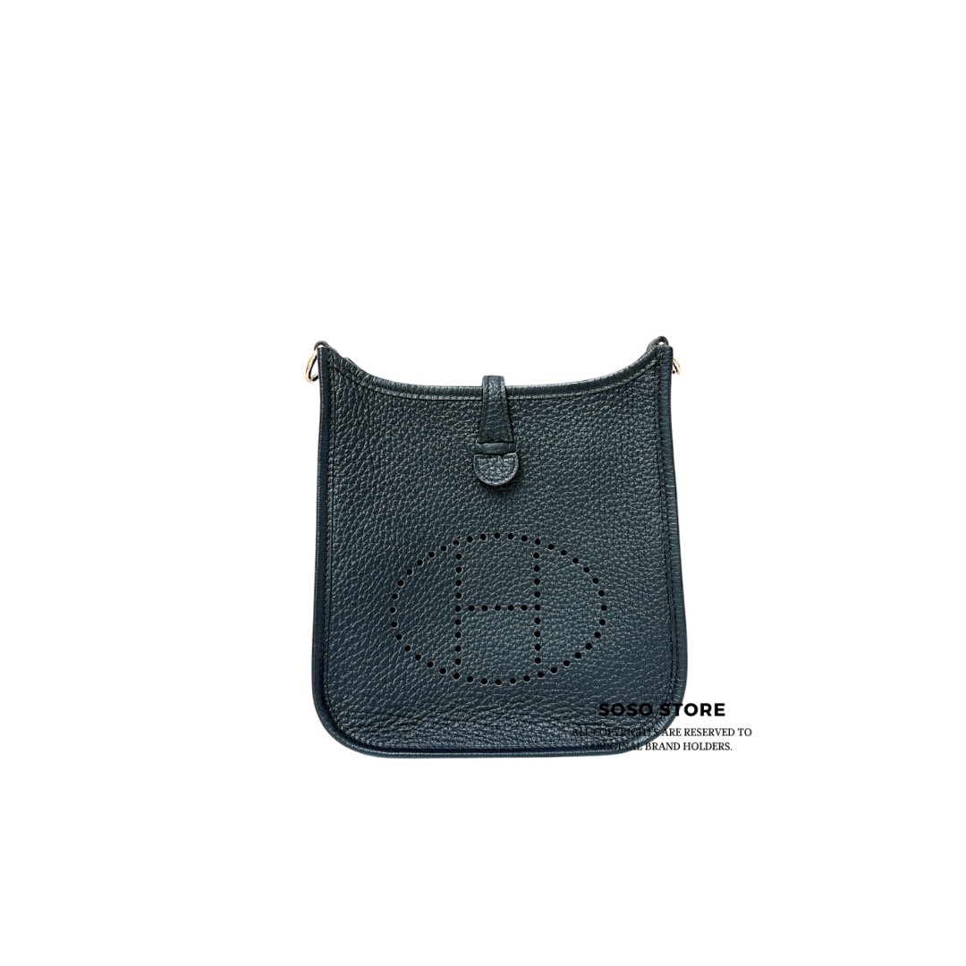 Hermes Mini Evelyne - Noir / Ghw