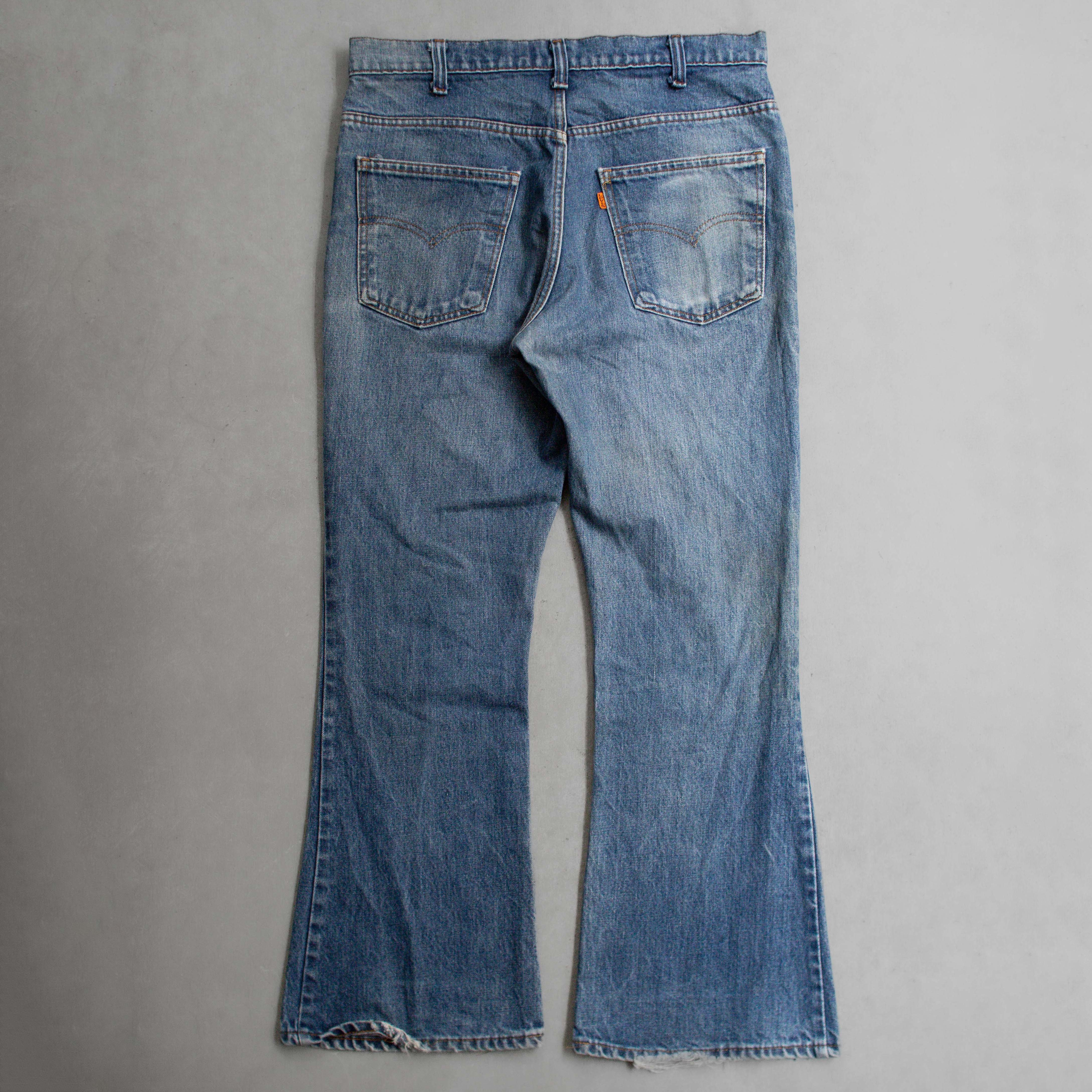 VINTAGE LEVIS 646 BELL DENIM 美國製 靴型 喇叭 牛仔 丹寧 長褲