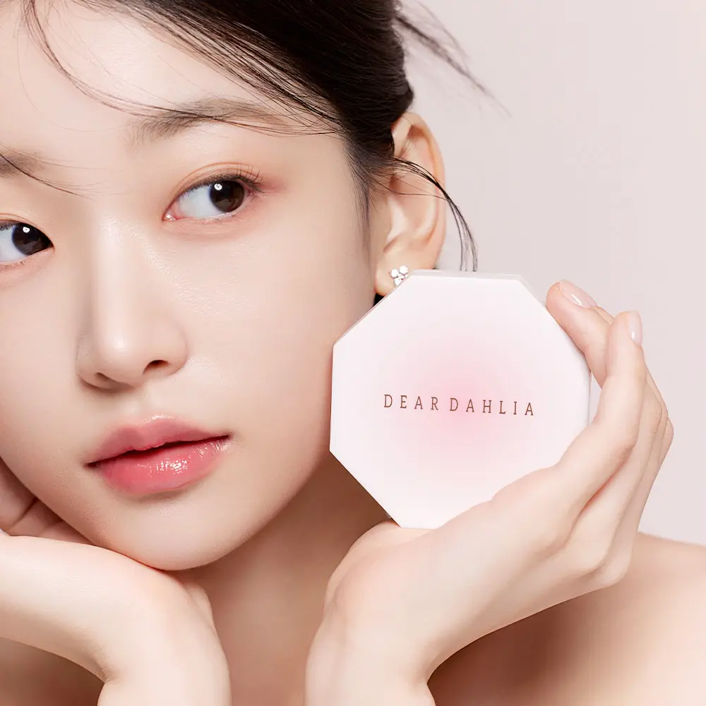 【1/3 - 7/3 韓國連線OY大促銷】Dear Dahlia 絲滑無瑕氣墊粉餅 1+1 refill 送 barely 迷你胭脂液