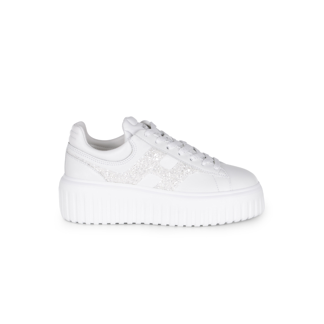 1LN0308-009 [HOGAN] Sneakers Hogan H-Stripes White (SS26) #HXW6450FE91-UXM-B001 (S-BR-E)