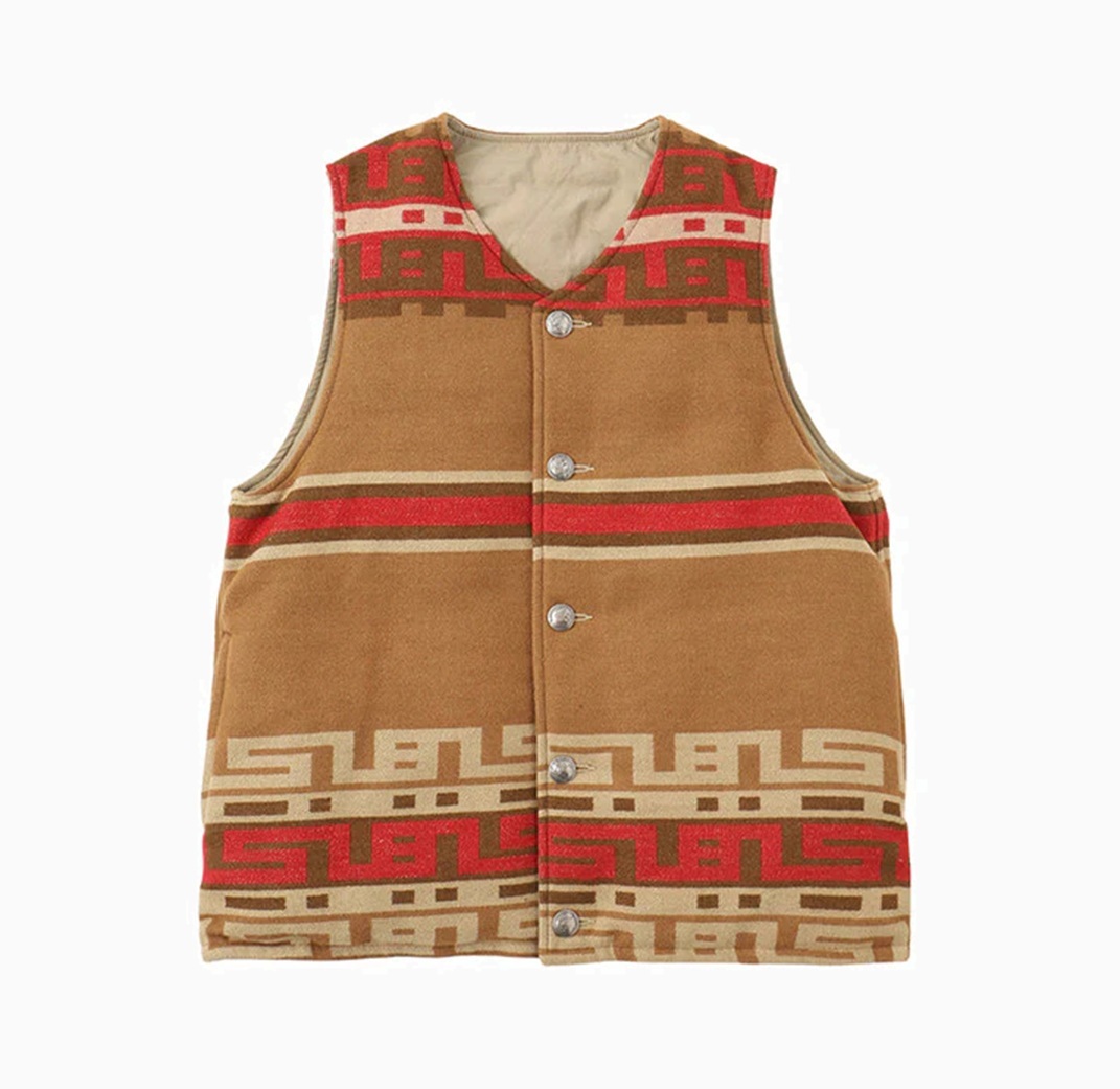 LAST SALE: VISVIM KORA DOWN VEST *NATURAL DYE 天然染  (REVERSIBLE) - SIZE 2 PRE ORDER ITEM (預訂中)
