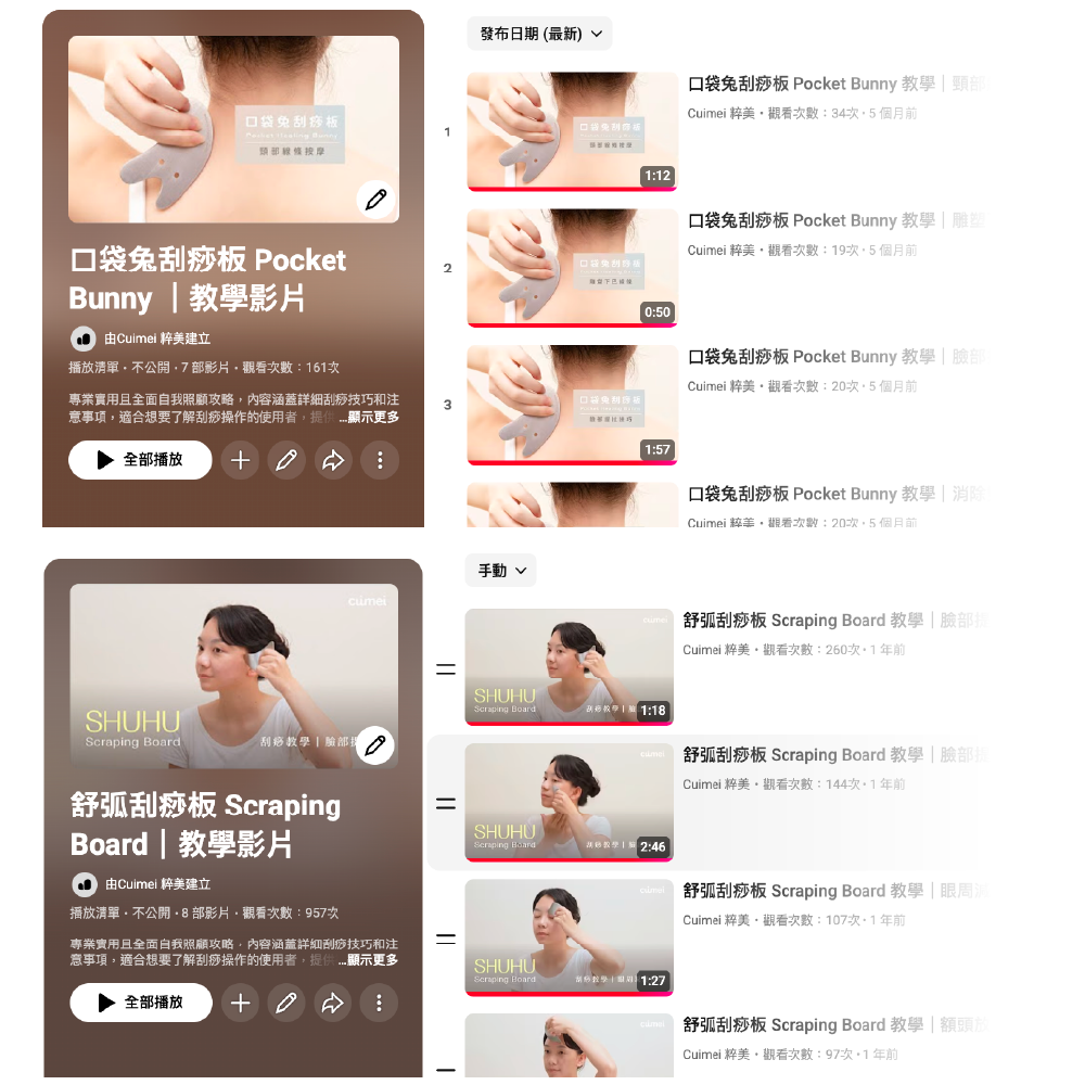 Cuimei｜刮痧教學影片