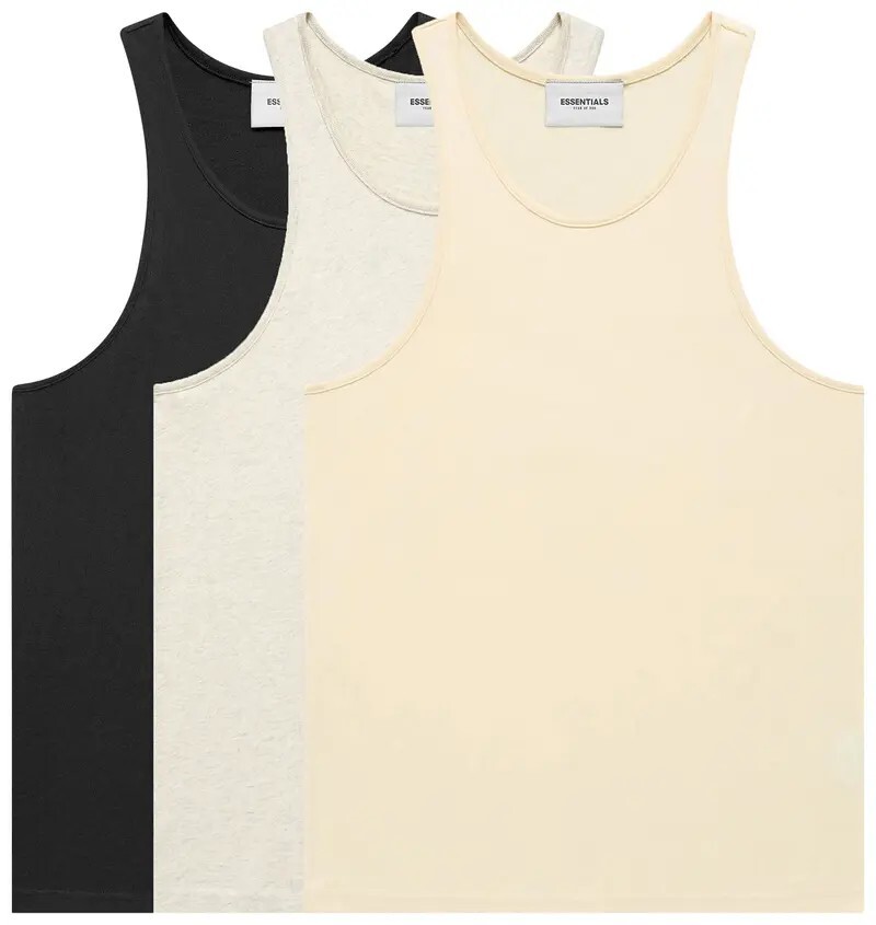 <線上SALE❤️‍🔥> ESSENTIAL Fear of God 背心三件組