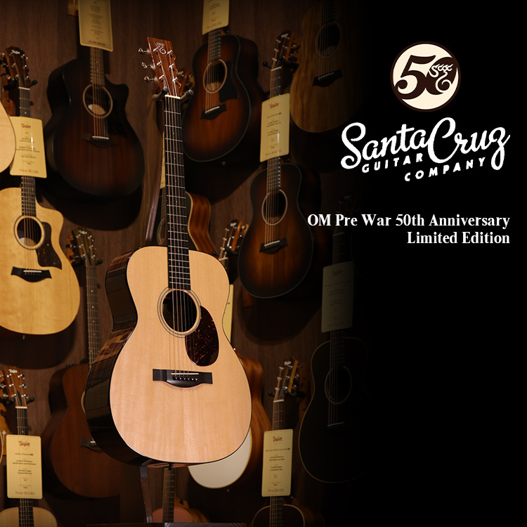 週年限定款 Santa Cruz OM Pre War 50th Anniversary LTD 木吉他