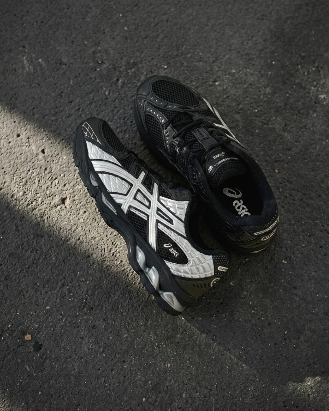 "代購" Asics GEL-Nimbus 10.1 "Black & Silver" 黑銀陰陽  1203A929-001