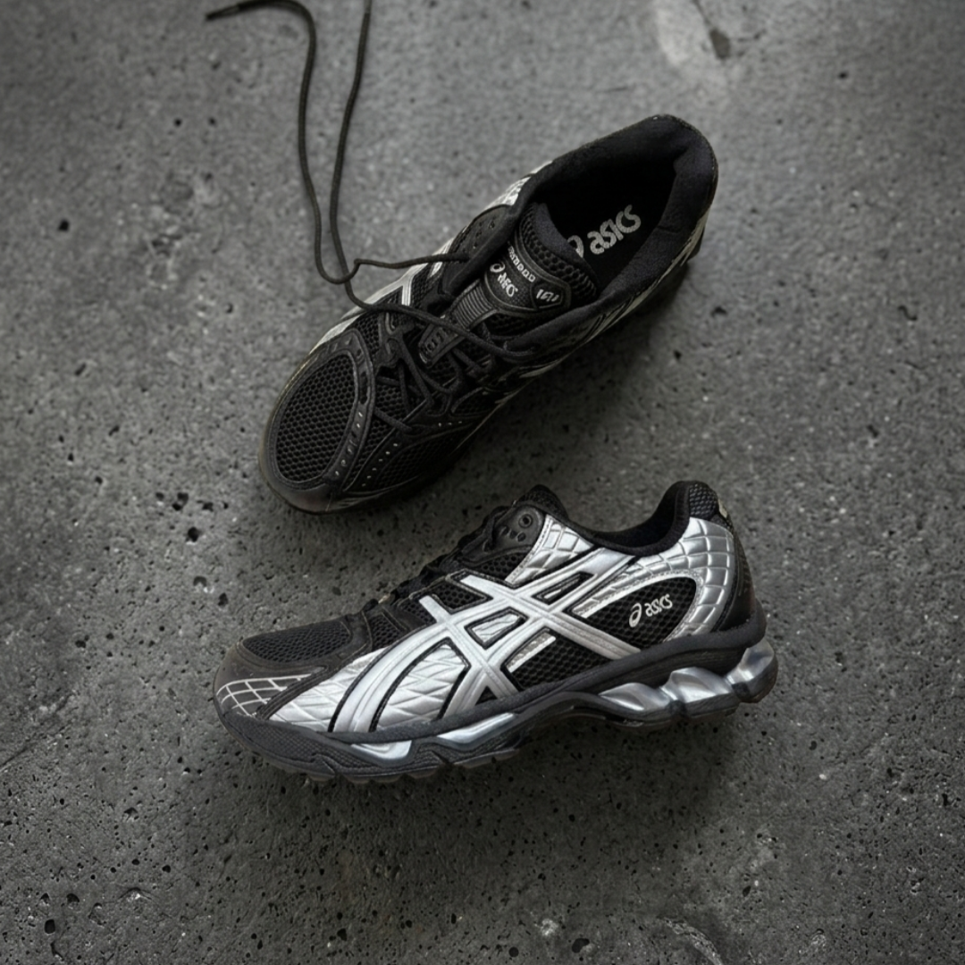 "代購" Asics GEL-Nimbus 10.1 "Black & Silver" 黑銀陰陽  1203A929-001