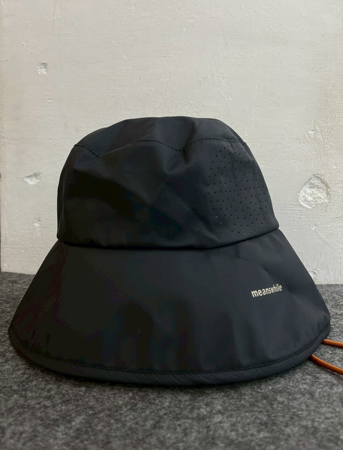GOOPiMADE x meanswhile “MW-A1” Reconnaissance Tactical Bucket Hat - Black