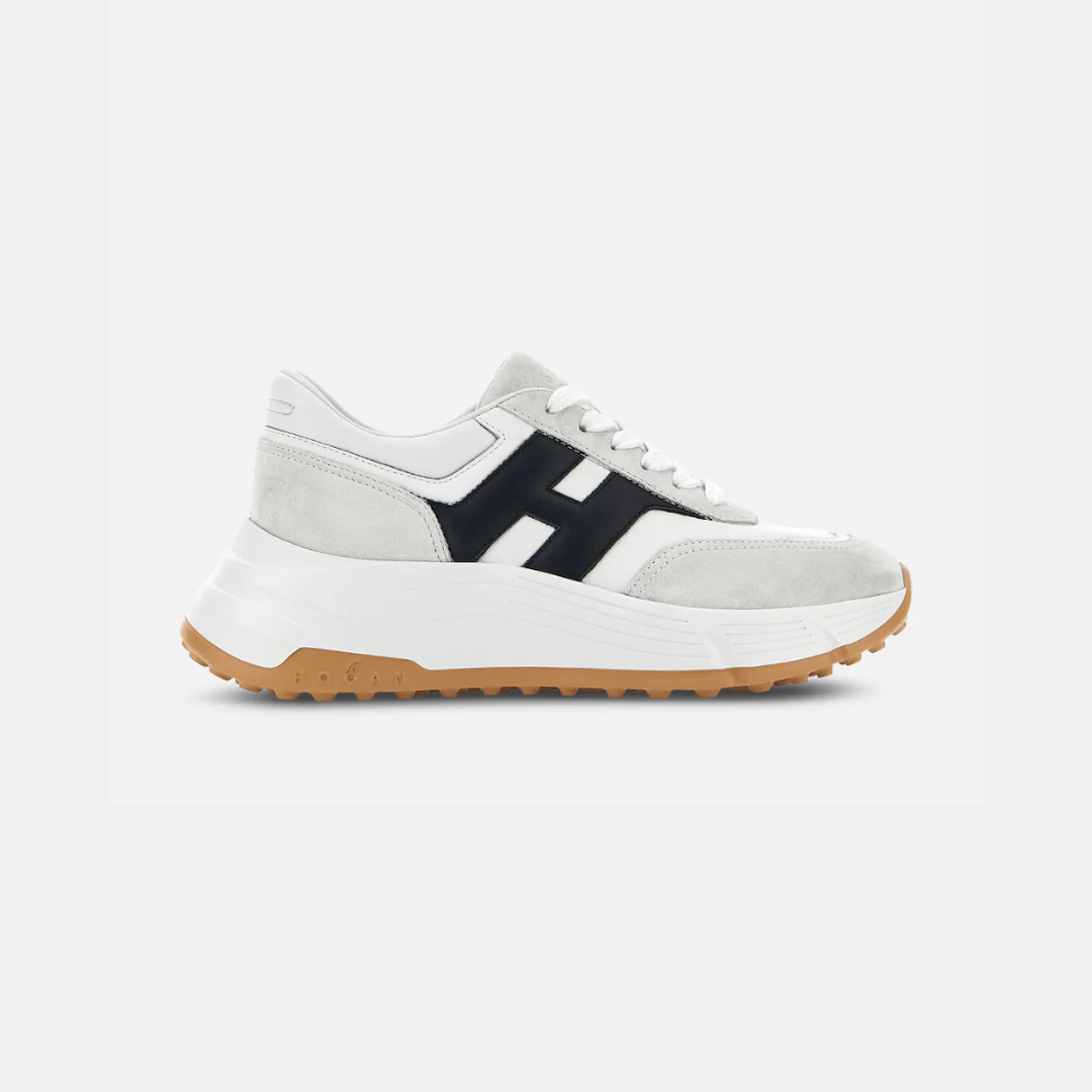 1LN0308-011 [HOGAN] Sneakers Hogan Hi-Fi Grey Black (SS26) #HXW6690FR30-U7G-0001 (S-BR-E)