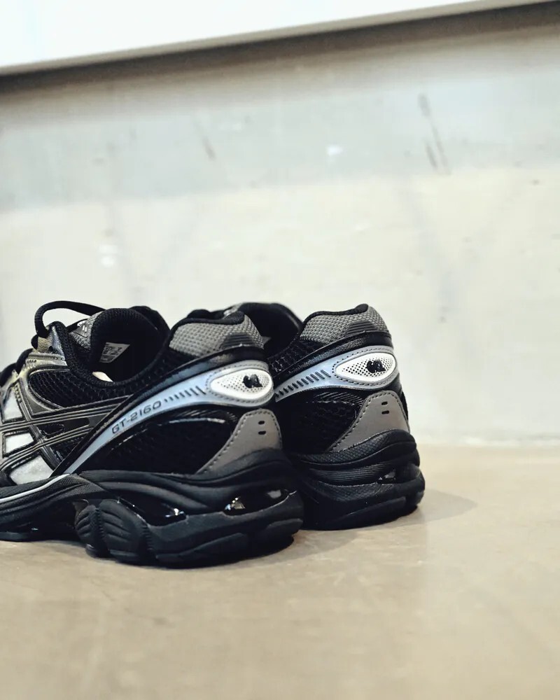 <快速出貨> Above the Clouds x Asics GT-2160 Black Gunmetal 黑灰 復古 緩震 聯名款