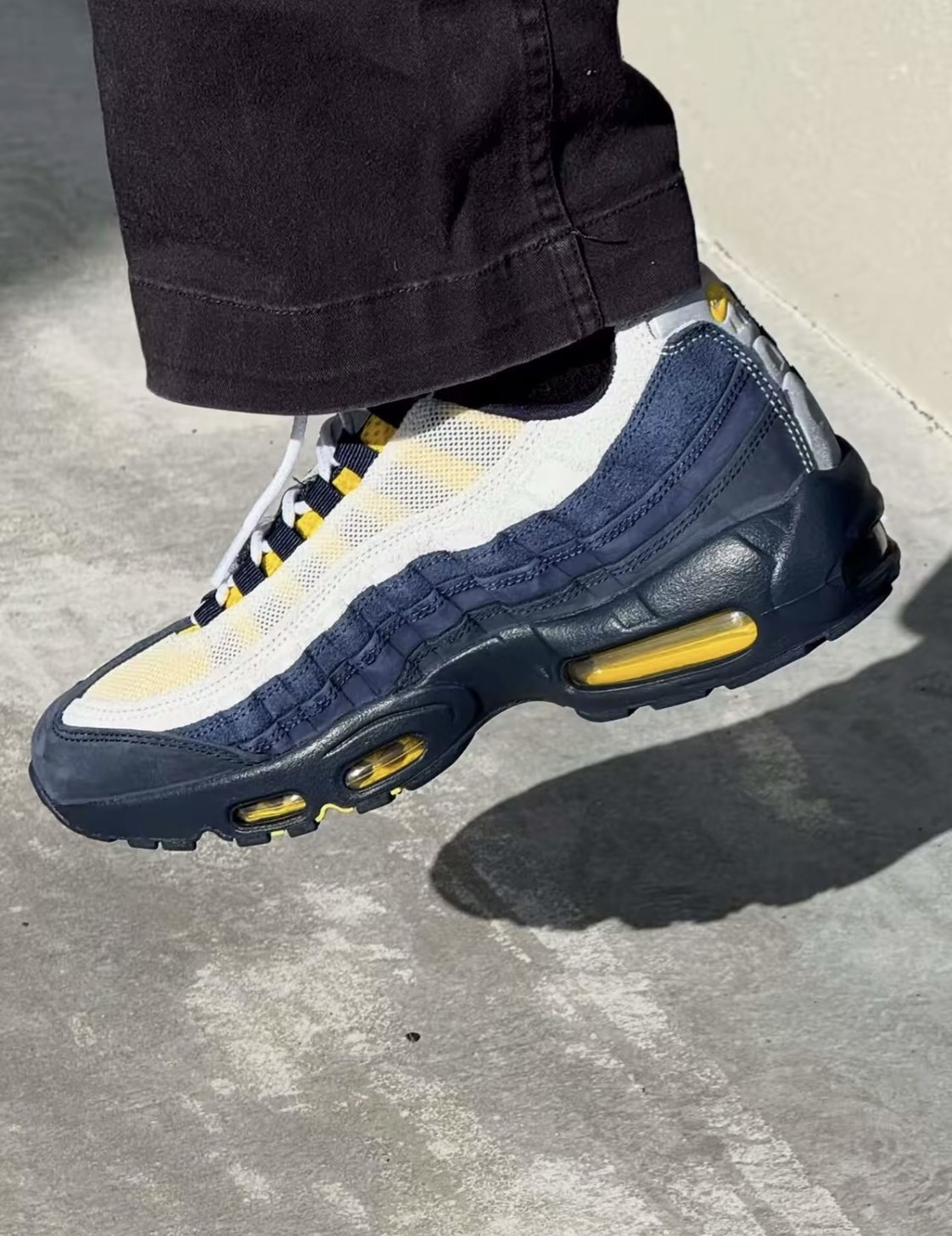<快速出貨> Eric Koston x Nike SB x Air Max 95 "Obsidian Speed Yellow" 藍白黃 SB聯名