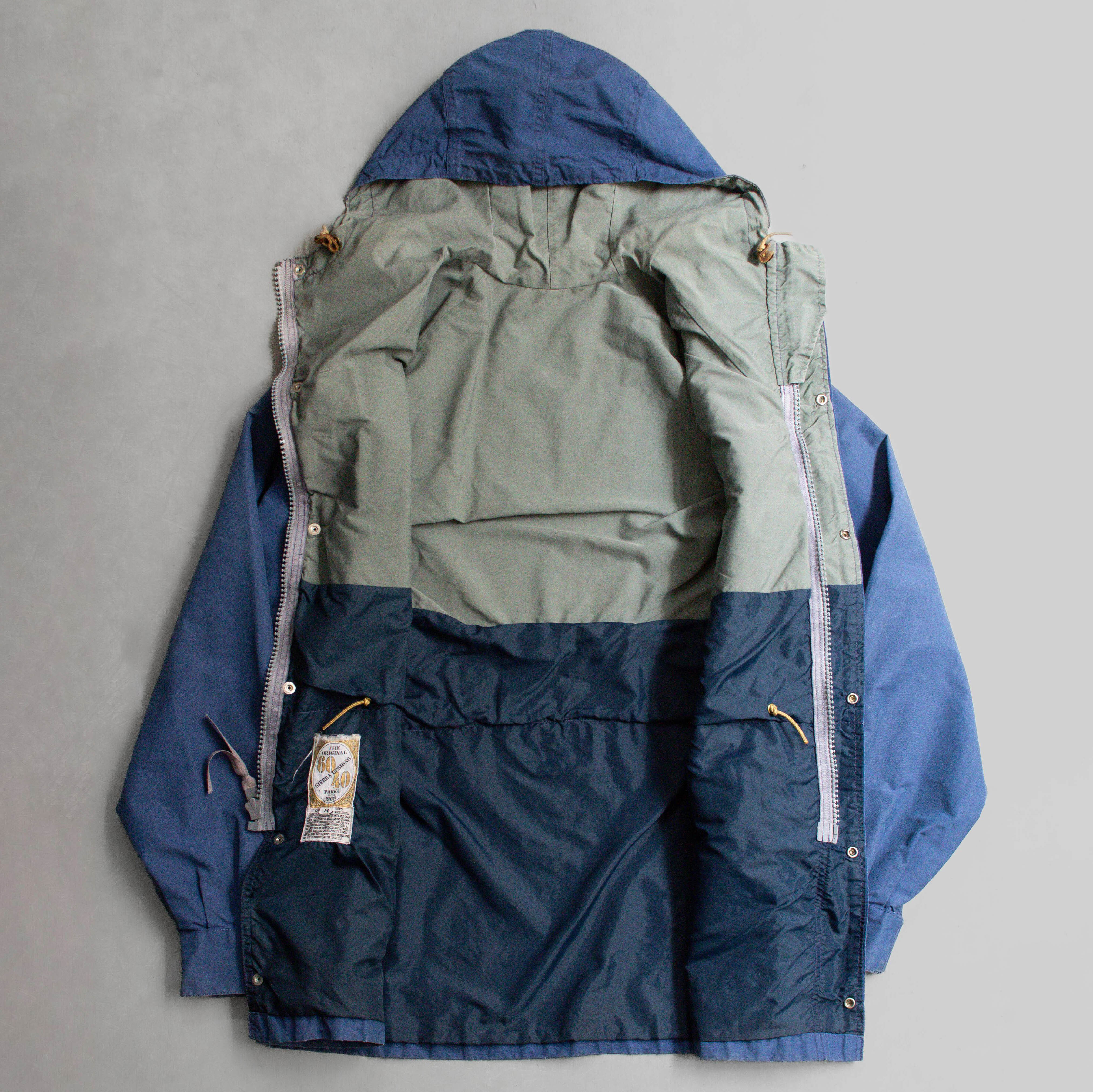 SIERRA DESIGN 60/40 MOUNTAIN PARKA 美國製 深藍 登山 短大衣 外套