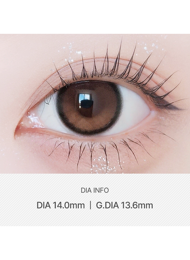 [月拋]LensVery Zero Turn Noowner 1 Month Beige Brown 彩妝隱形眼鏡｜2片盒